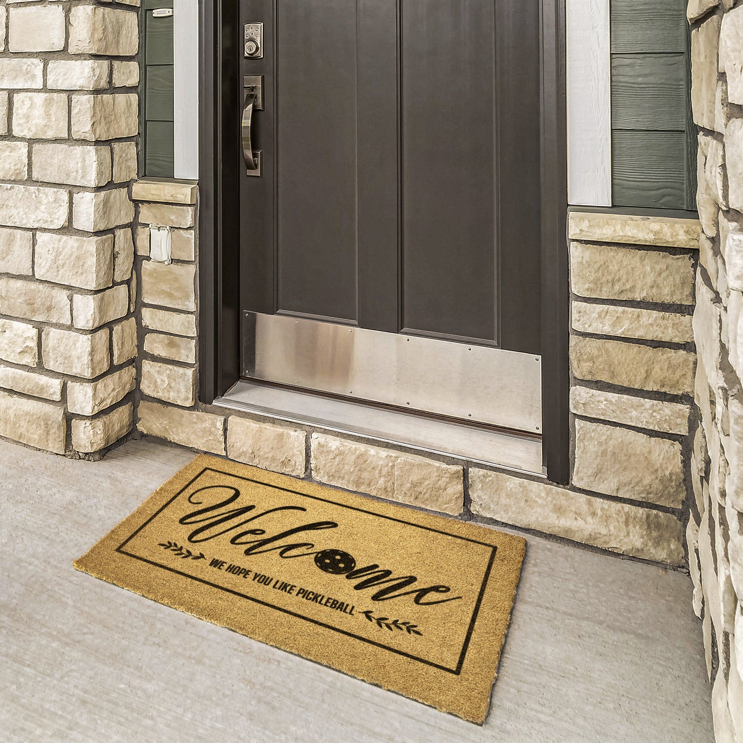 WELCOME - Pickleball Doormat