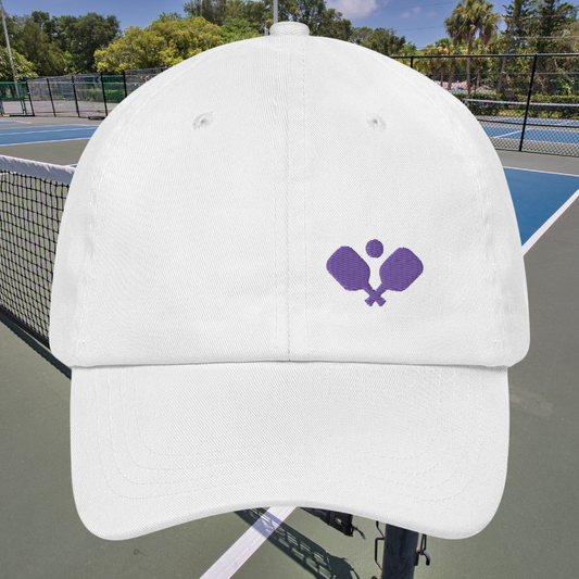 Embroidered Paddles Hat - PURPLE