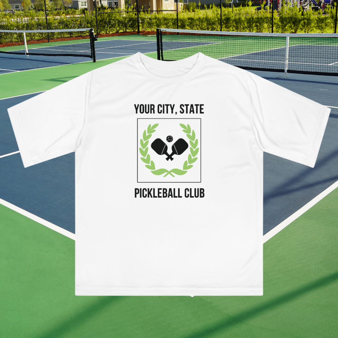 CUSTOM Pickleball Club - Performance T-shirt