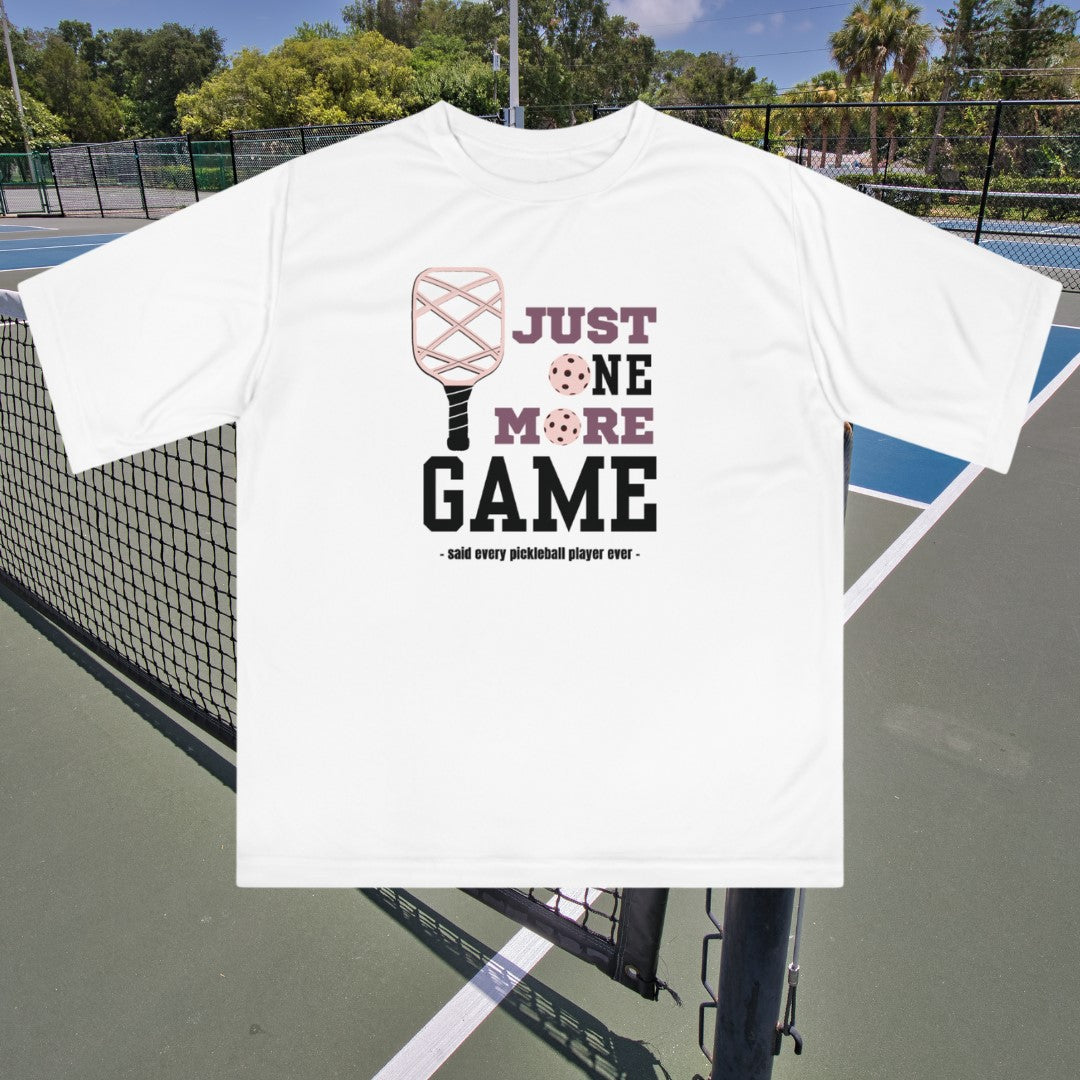 Just 1 More Game - Performance T-Shirt