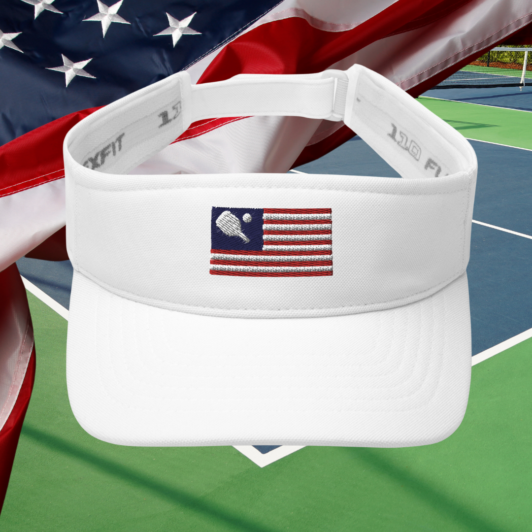 American Flag Visor