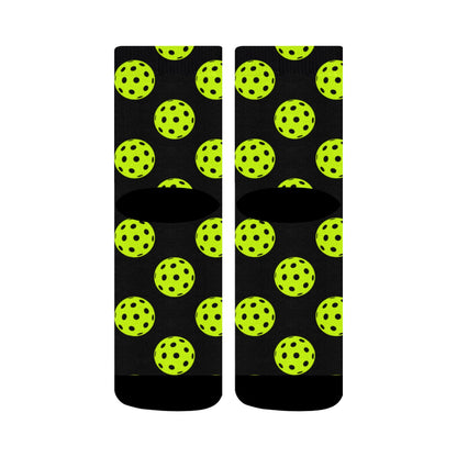 Pickleball Ball Crew Socks