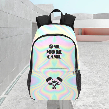 ONE MORE GAME Backpack with Mesh Side Pockets