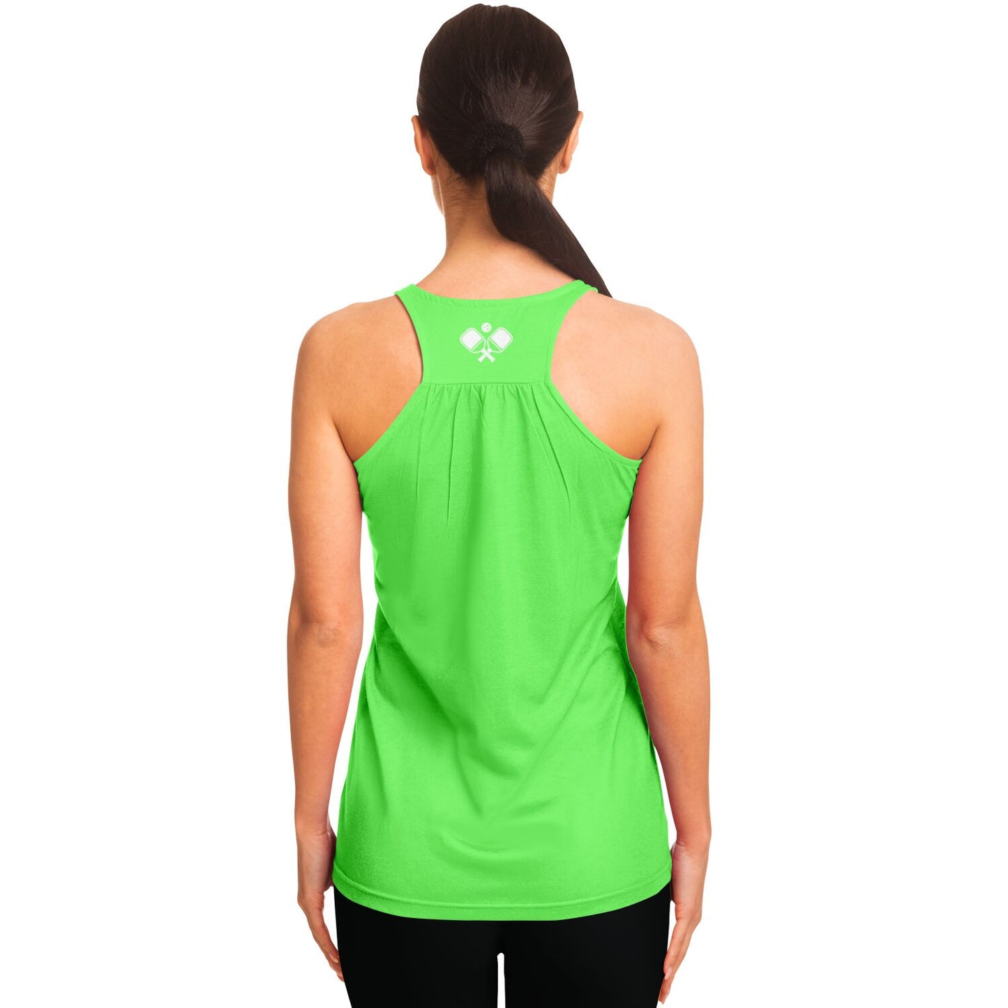 Neon Green Racerback Tank Top