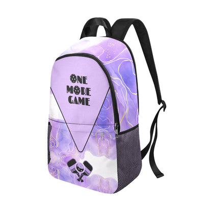 ONE MORE GAME Backpack with Mesh Side Pockets