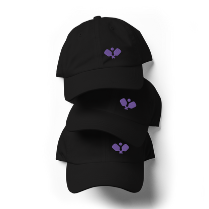 Embroidered Paddles Hat - PURPLE