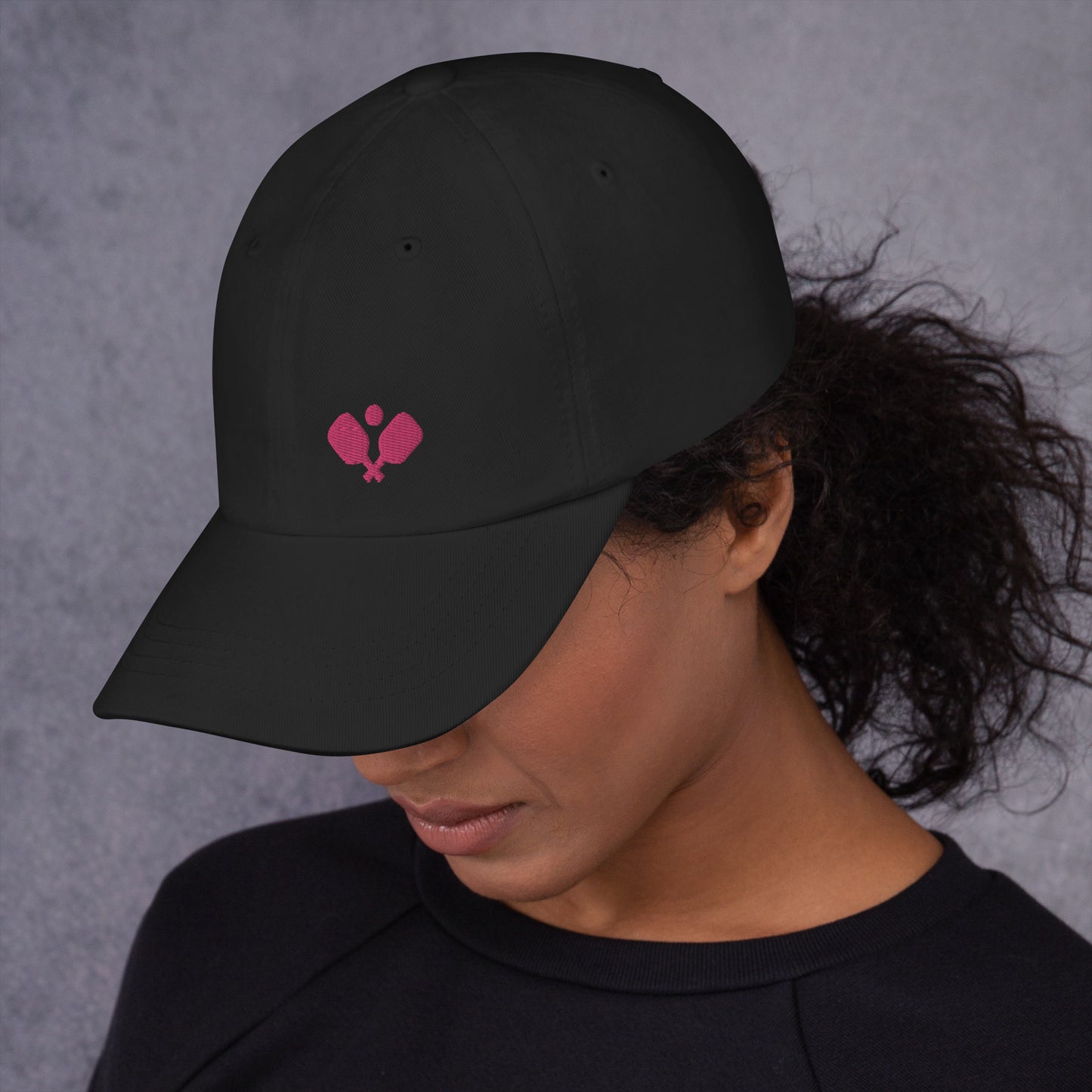 Embroidered Paddles Hat - PINK