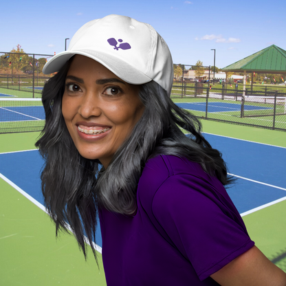 Embroidered Paddles Hat - PURPLE