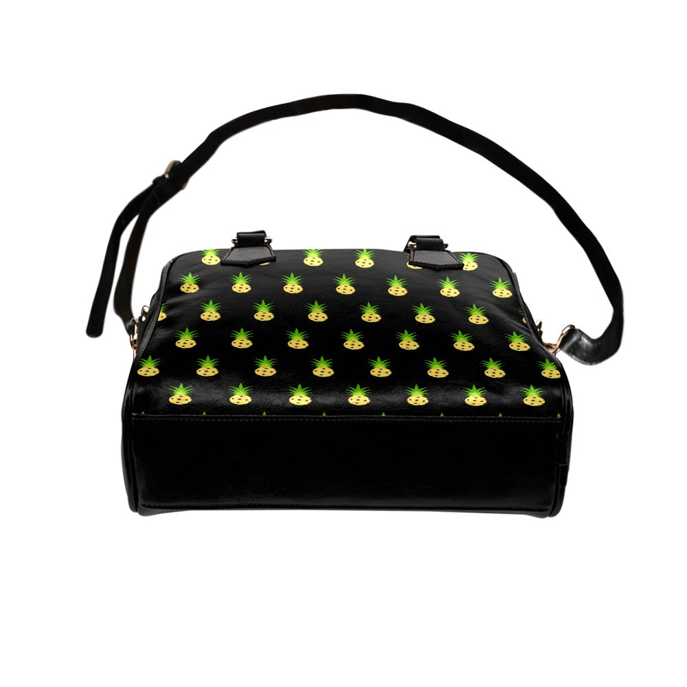 Pineapple Pickleball Shoulder Handbag