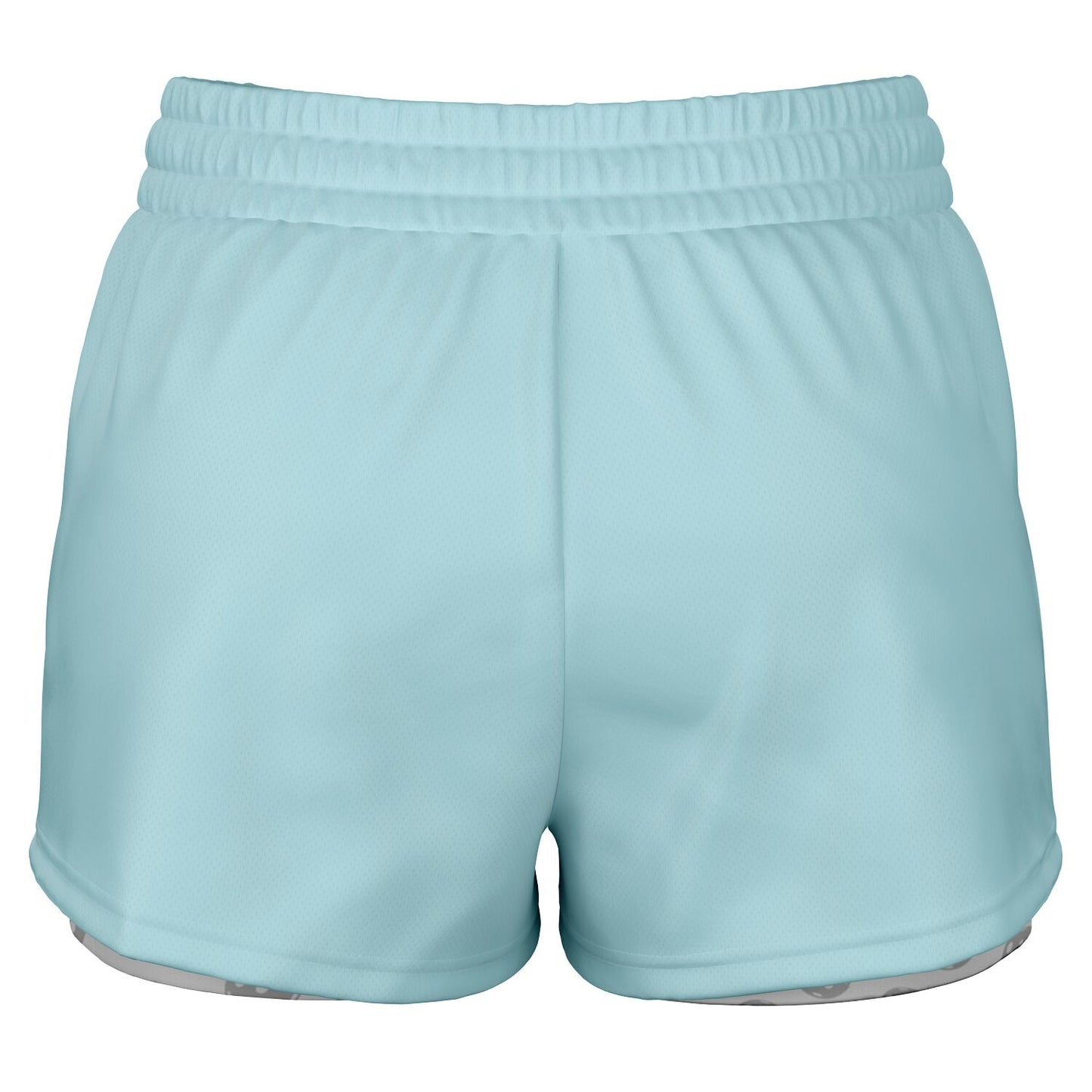 Teal 2-in-1 Athletic Shorts (Short)