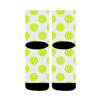 Pickleball Ball Crew Socks