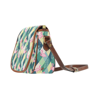 Flamingo Pickleball Crossbody Bag