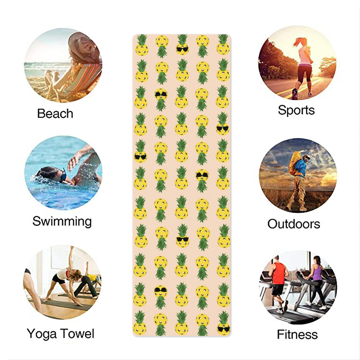 Pineapple COOLING Towel