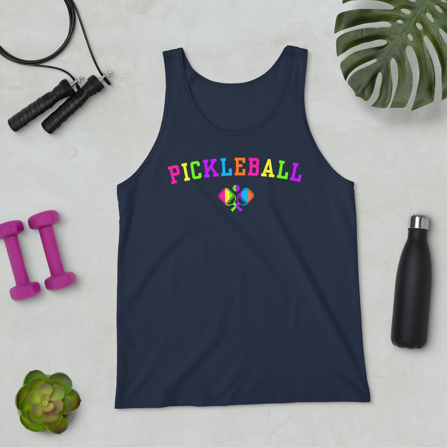 Neon Pickleball - Jersey Tank Top