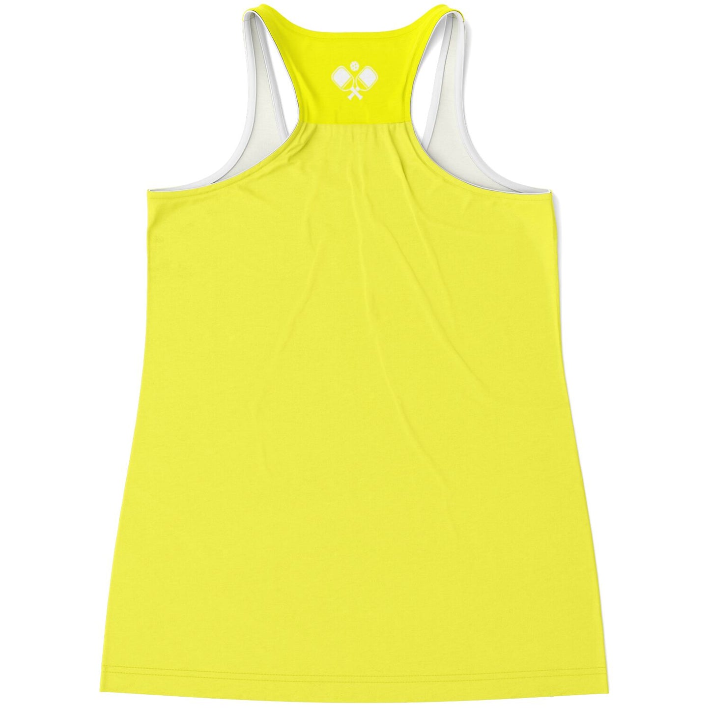 Neon Yellow Racerback Tank Top