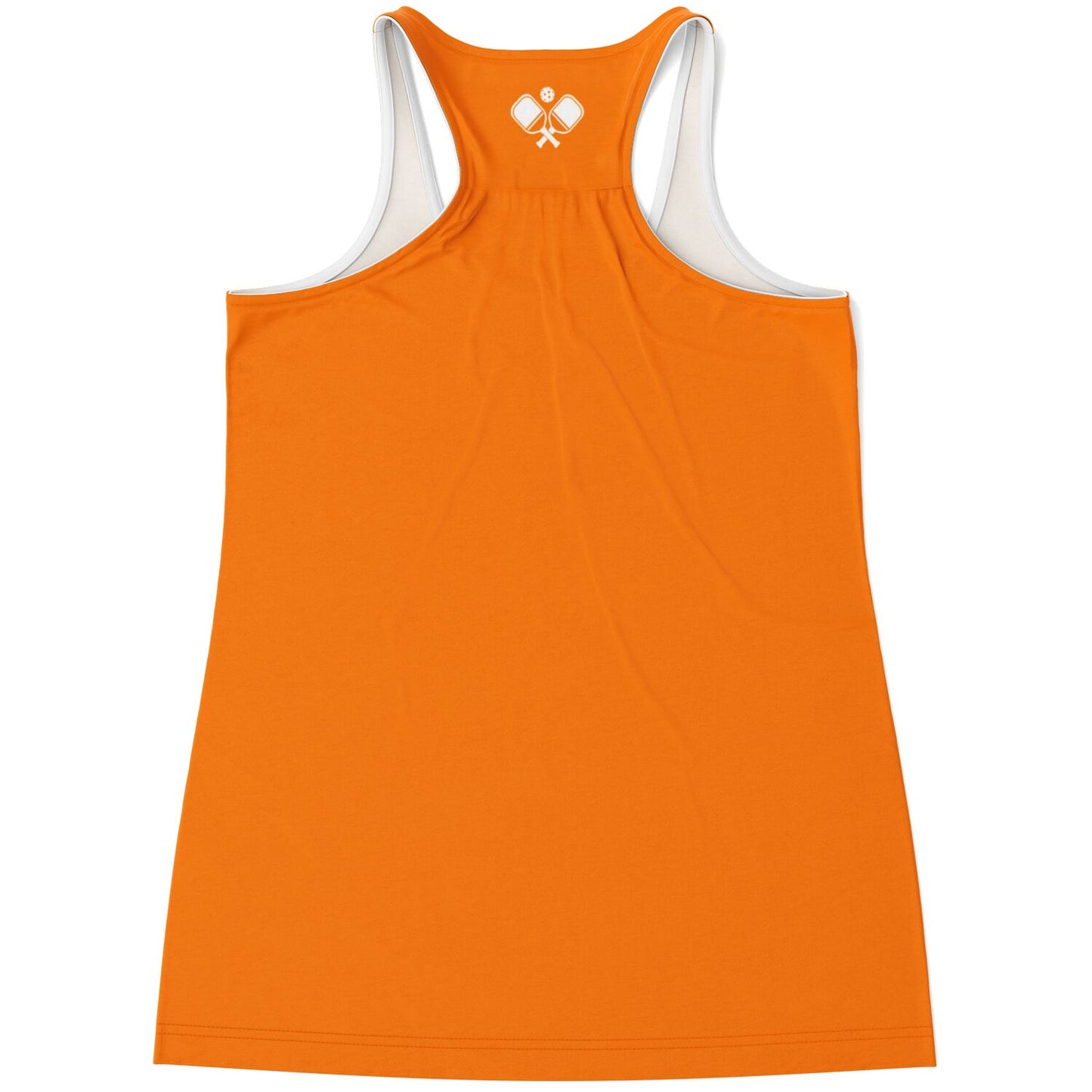 Orange Racerback Tank Top