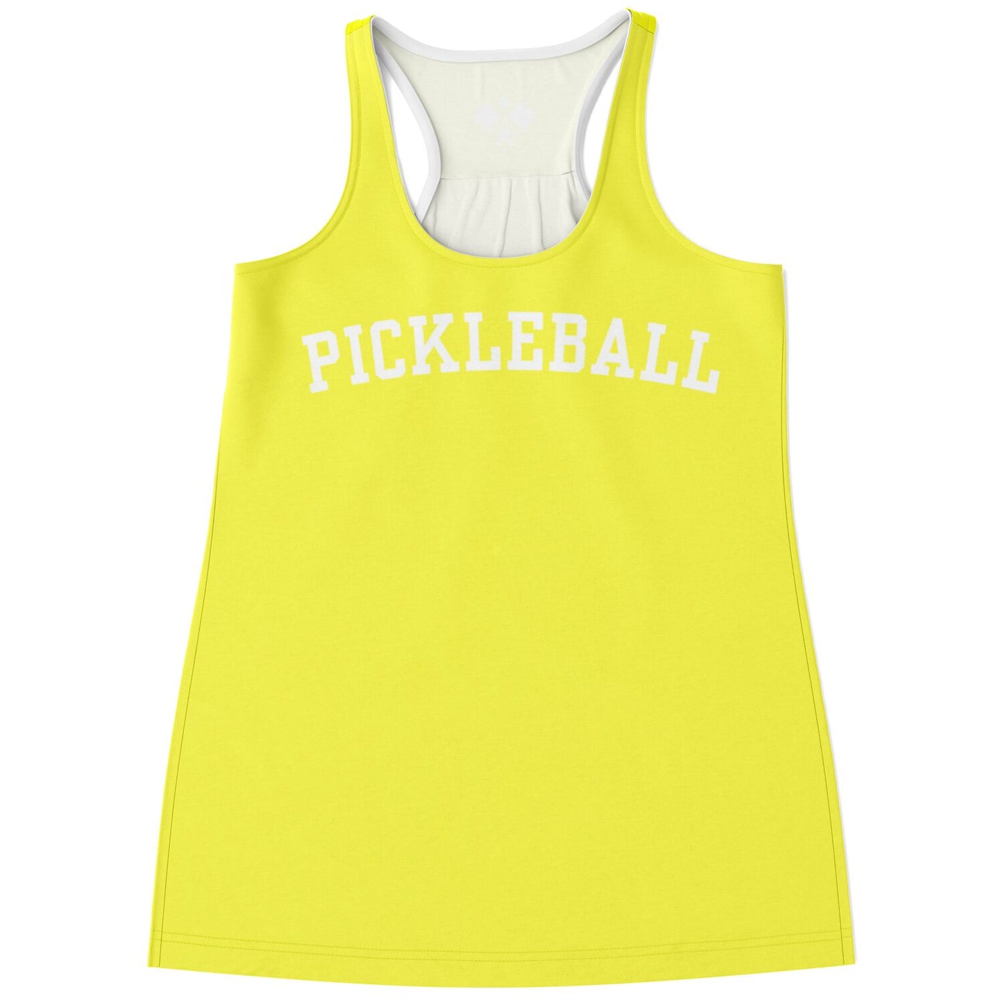 Neon Yellow Racerback Tank Top