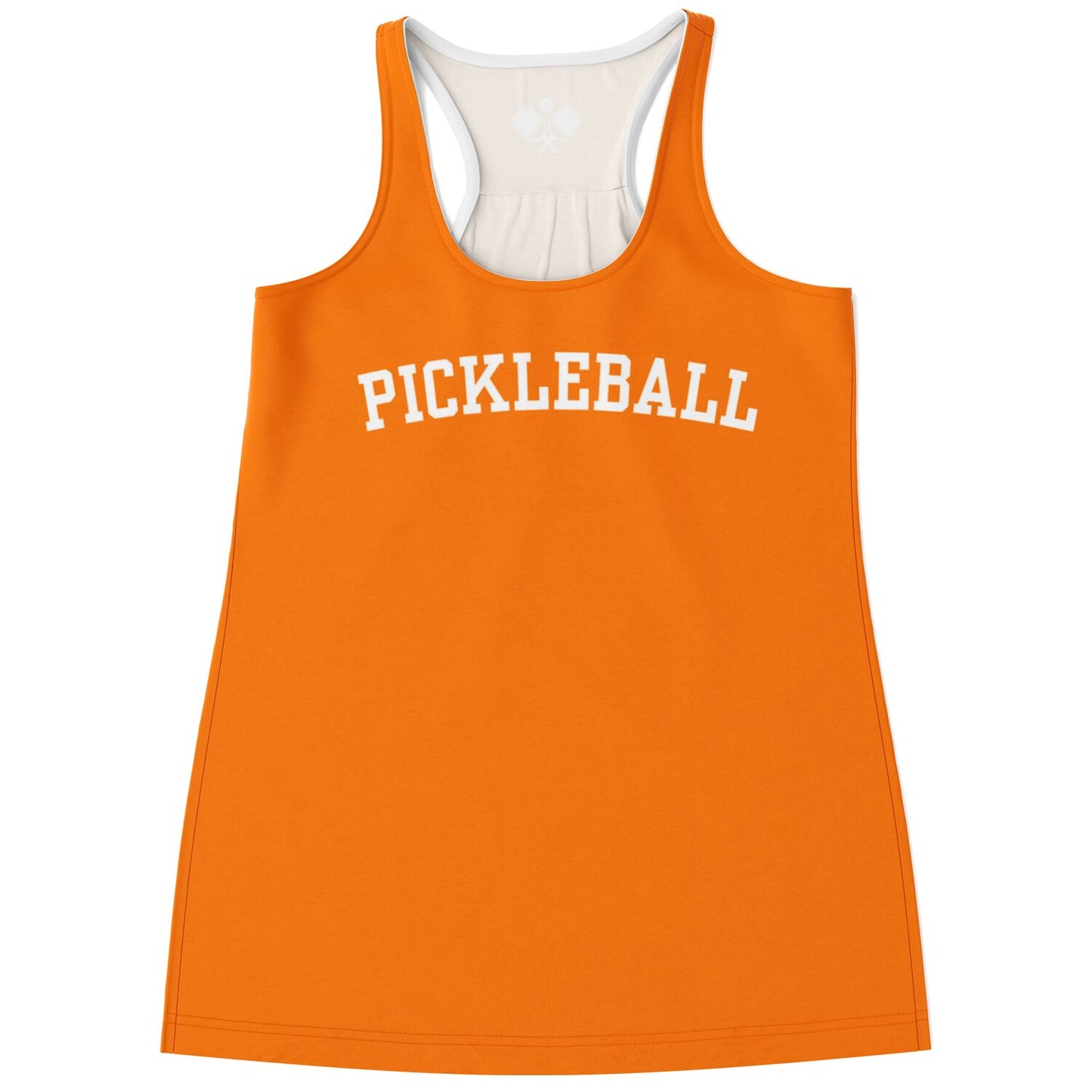 Orange Racerback Tank Top