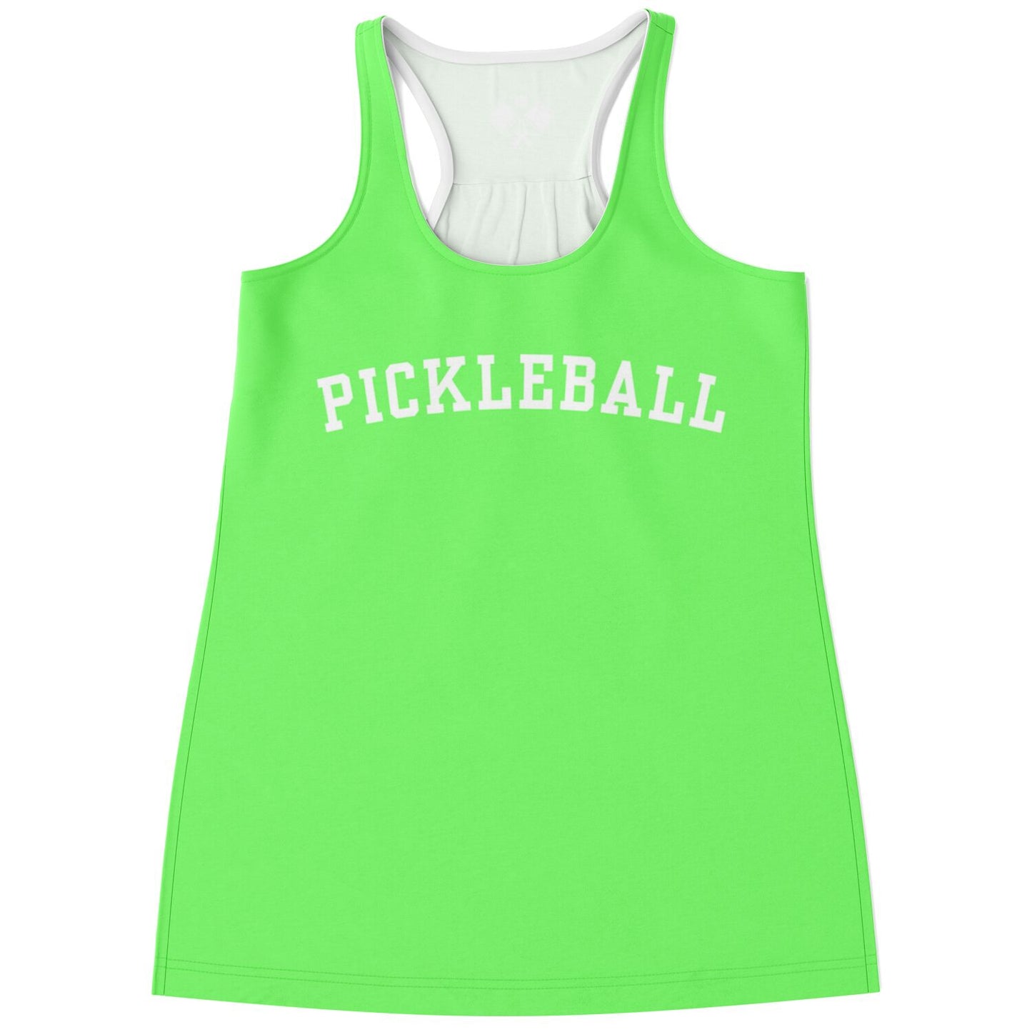 Neon Green Racerback Tank Top