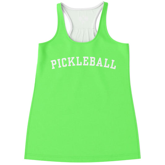 Neon Green Racerback Tank Top