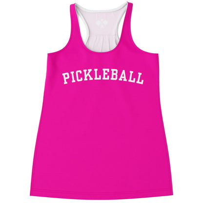 Neon Pink Racerback Tank Top