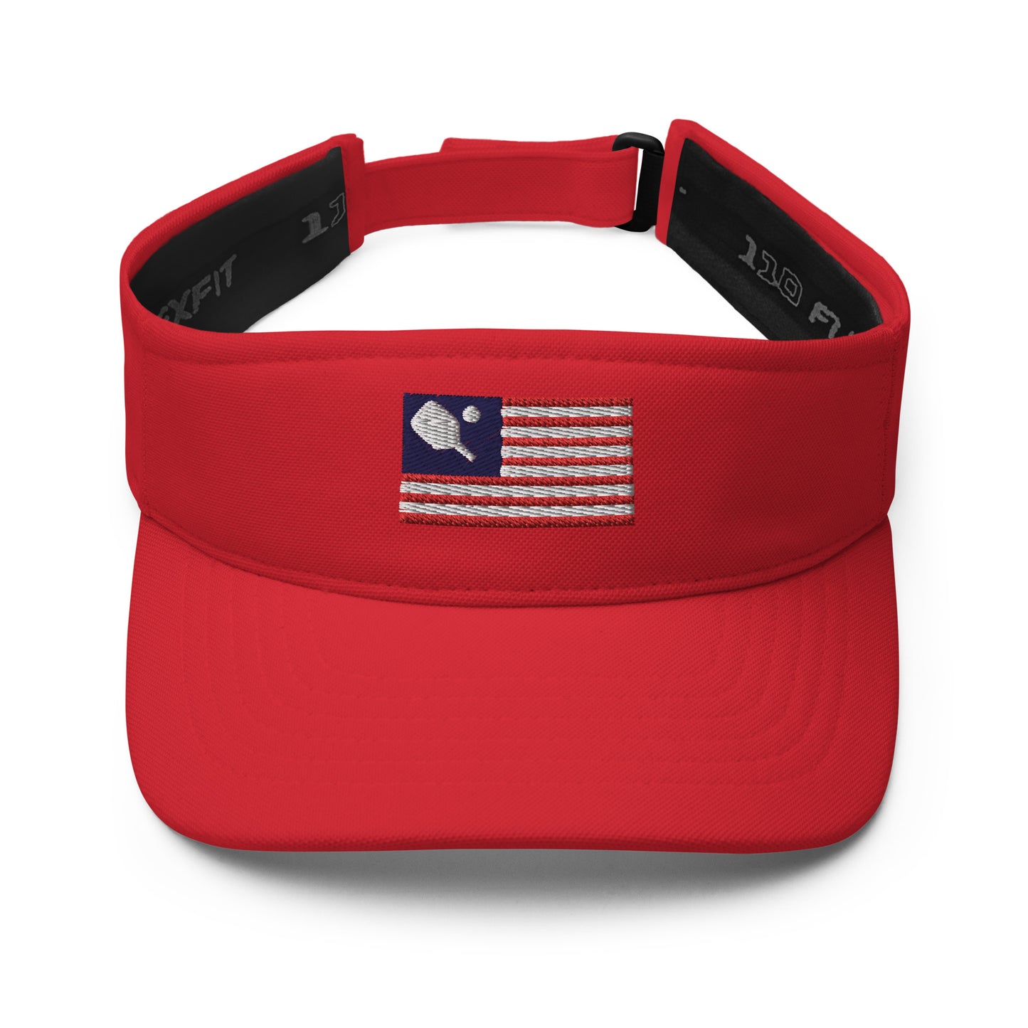 American Flag Visor