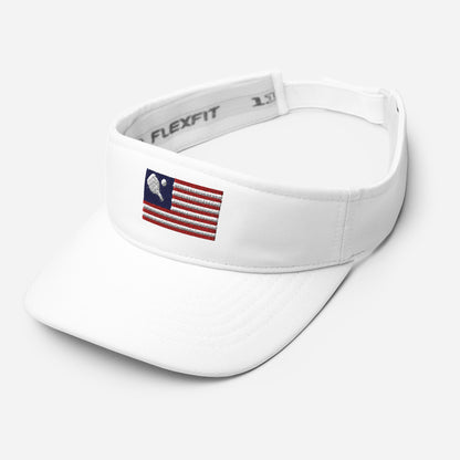 American Flag Visor